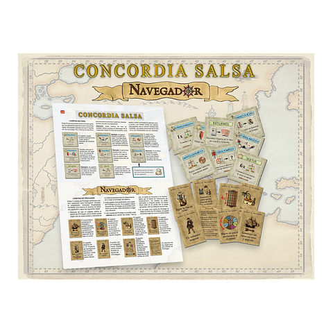 Concordia - Expansion Exclusiva Navegador y Concordia Salsa - Español