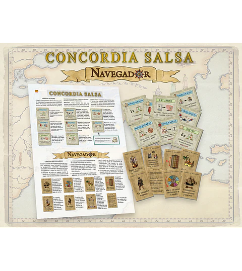 Concordia - Expansion Exclusiva Navegador y Concordia Salsa - Español