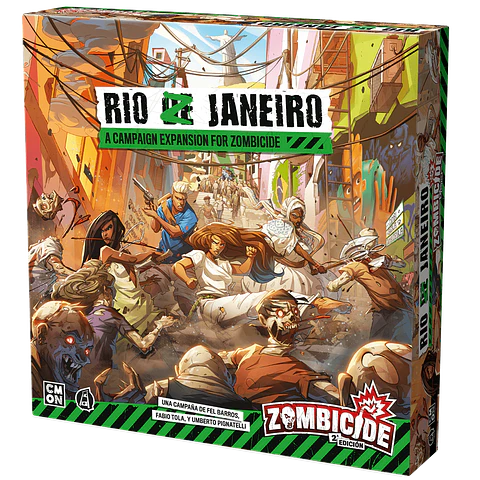 Zombicide Segunda Edición - Rio Z Janeiro - Español