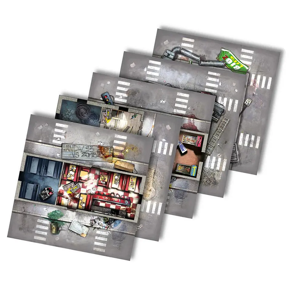 Zombicide Segunda Edición Tiles Set - Español 2