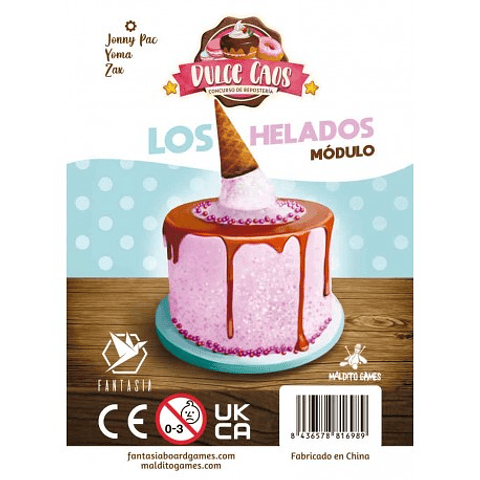 Dulce Caos + Mini Exp Los Helados + Metal Coins - Español