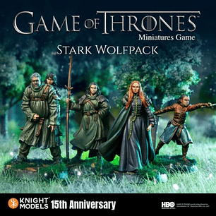 Preventa - Game of Thrones Miniatures Game expansion: Wolf pack - Inglés