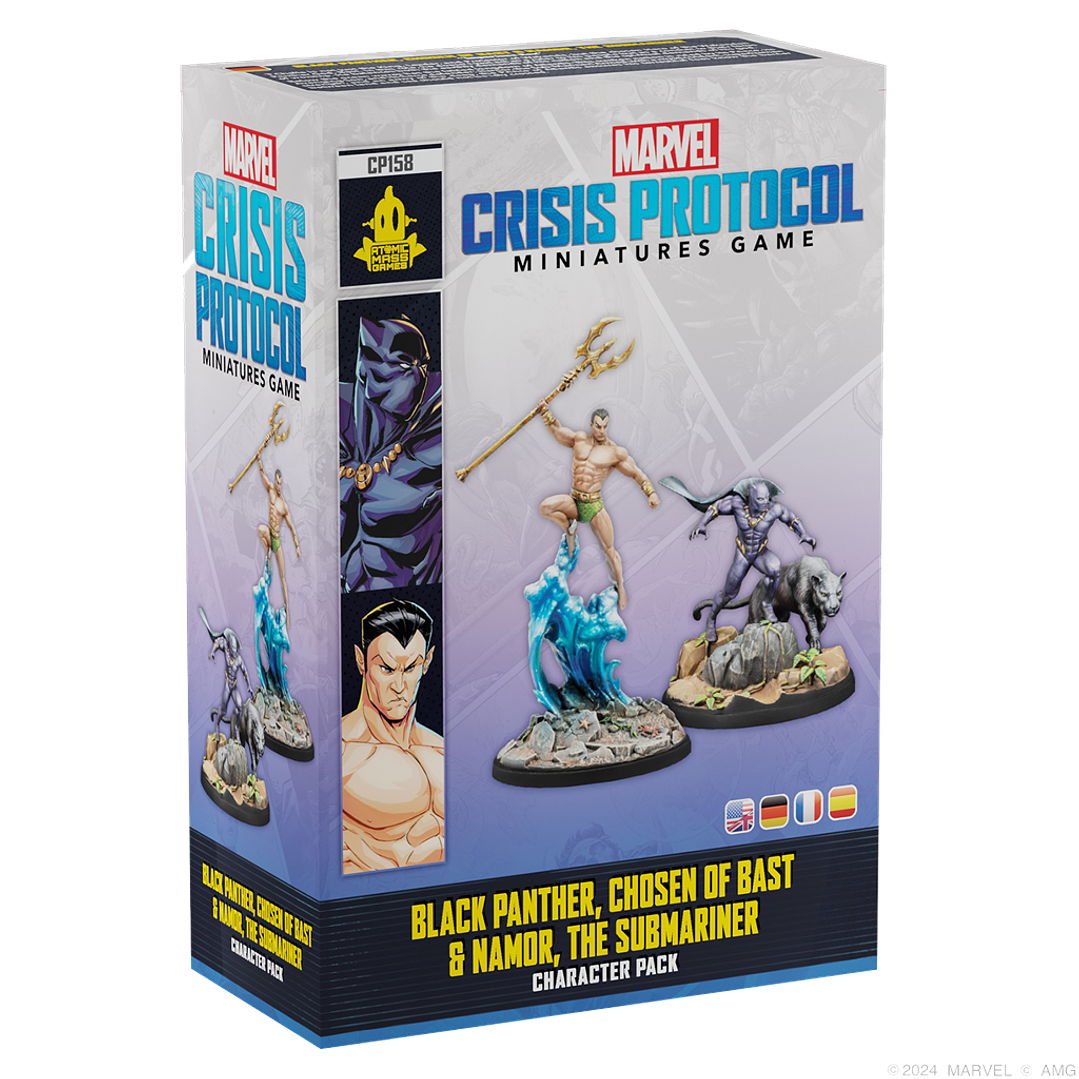 Preventa - Marvel Crisis Protocol - Black Panther and Namor - Español 1