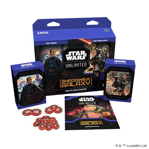 Preventa - Star Wars Unlimited - Shadows of the Galaxy Two Player Starter - Inglés
