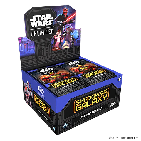 Preventa - Star Wars Unlimited - Shadows of the Galaxy Booster Display - Inglés