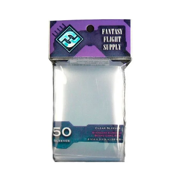 European Standard Boardgame Sleeves 59mm x 92mm (50 Ct) main image 0