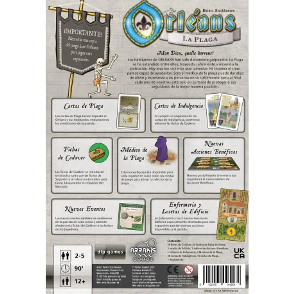 Orléans - Expansión La Plaga - Español 2