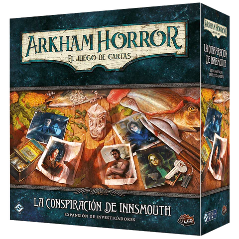 Arkham Horror LCG - La Conspiración de Innsmouth exp. investigadores - Español