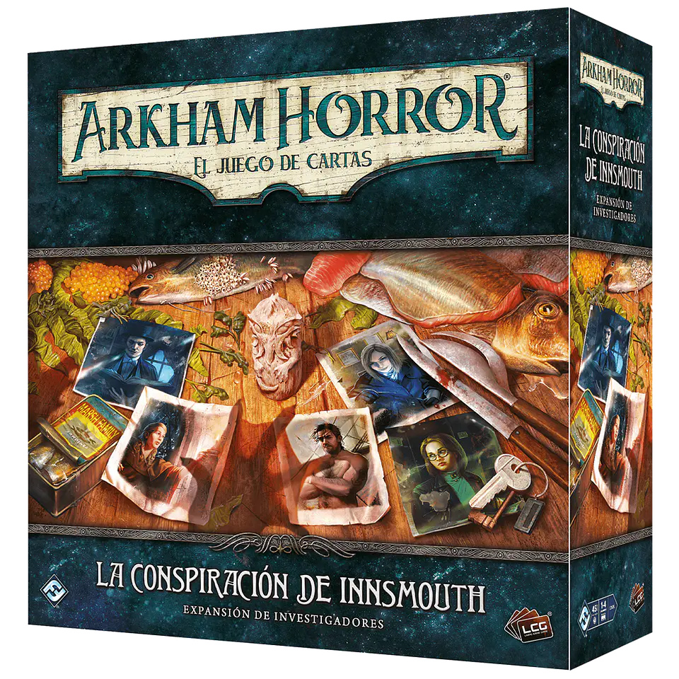 Arkham Horror LCG - La Conspiración de Innsmouth exp. investigadores - Español 1