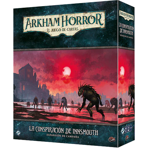 Arkham Horror LCG - La Conspiración de Innsmouth exp. campaña - Español