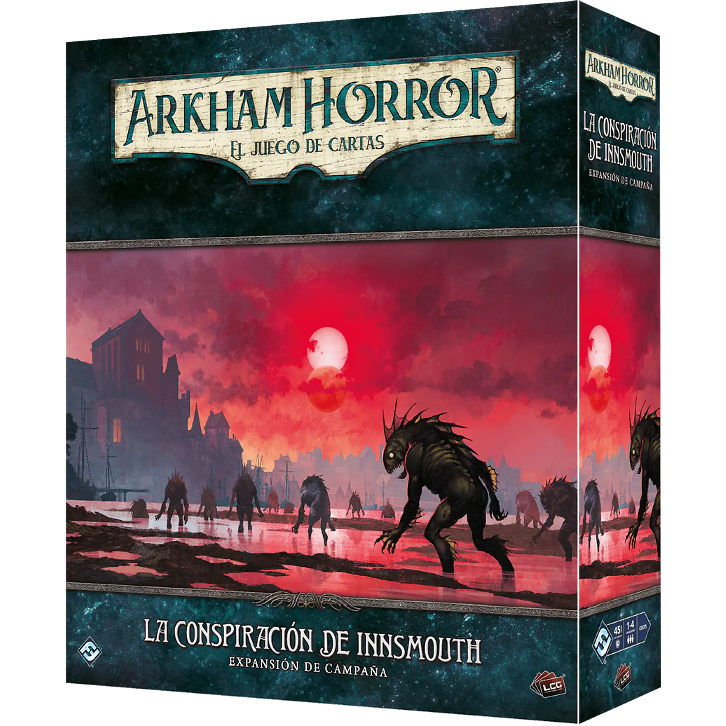 Arkham Horror LCG - La Conspiración de Innsmouth exp. campaña - Español 1