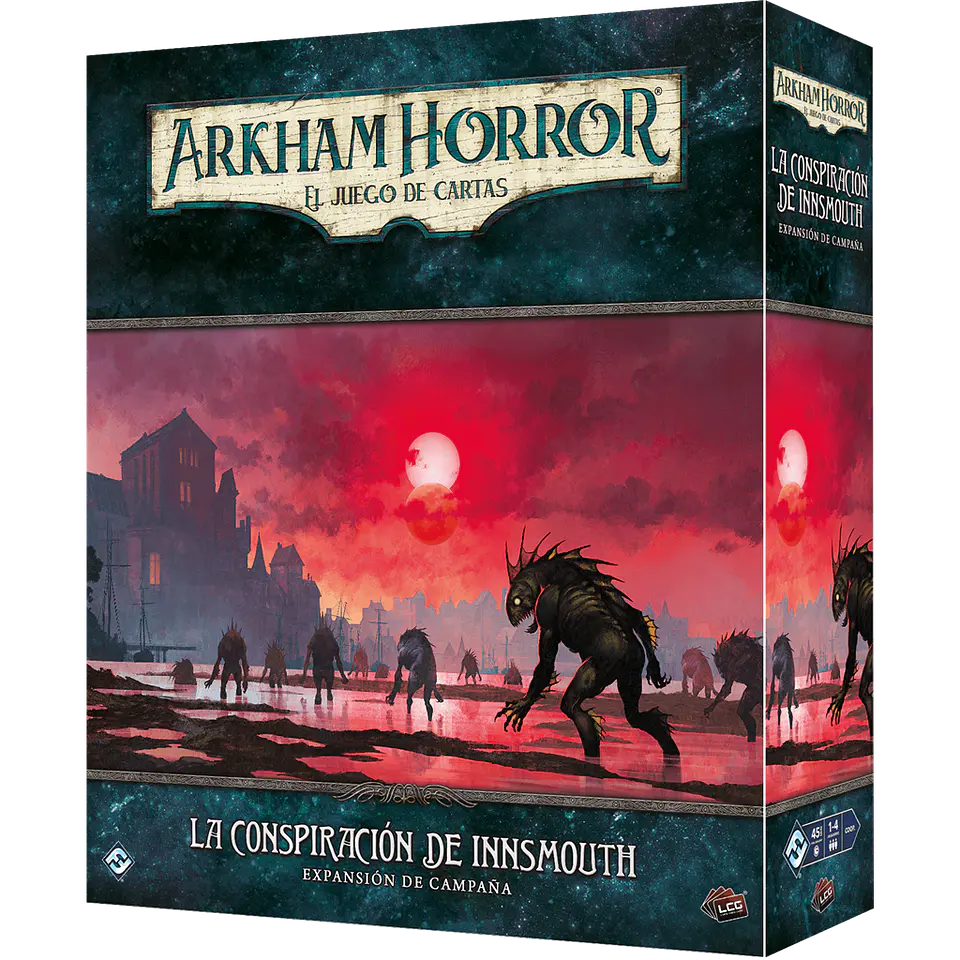 Arkham Horror LCG - La Conspiración de Innsmouth exp. campaña - Español 1