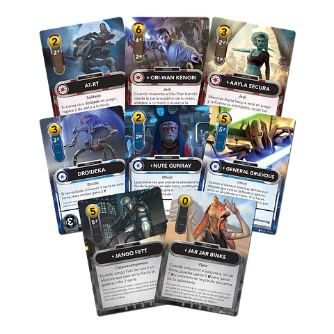 Star Wars The Deckbuilding Game - Clone Wars - Español