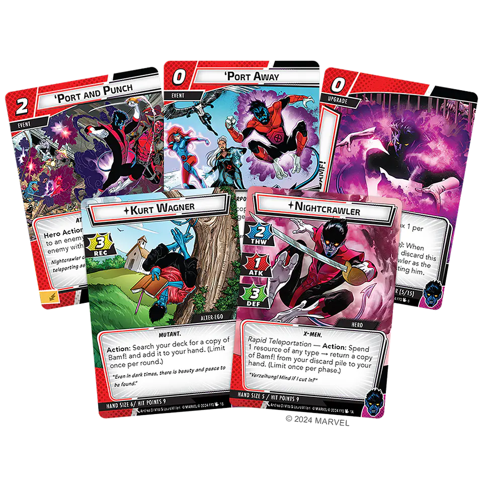 Marvel Champions - Nightcrawler Hero Pack - Español 2