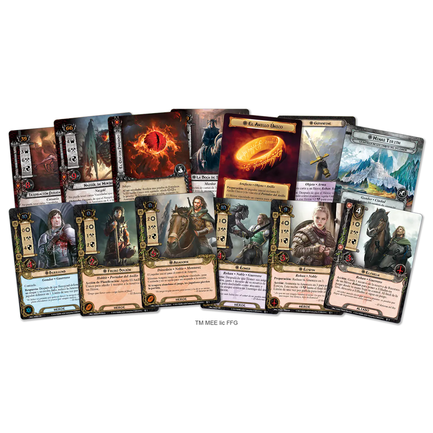 El Señor de los Anillos LCG - El Retorno del Rey expansión de saga - Español 2