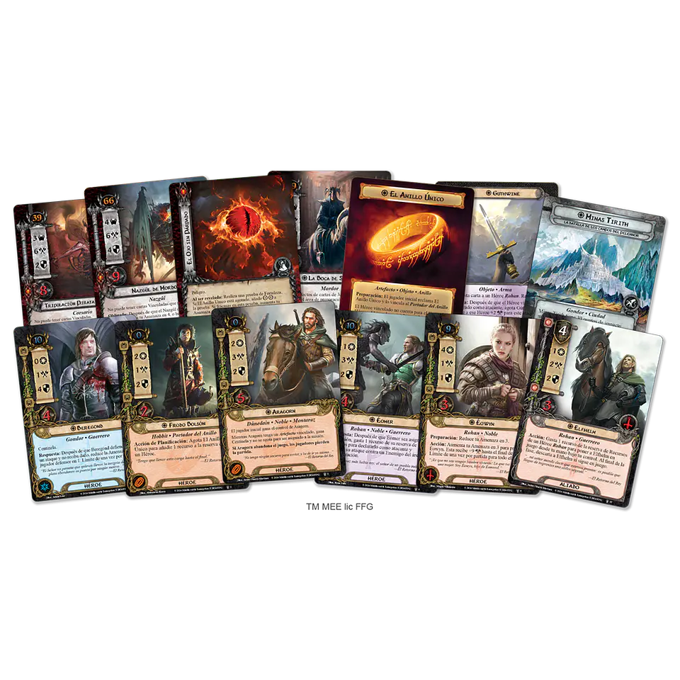 El Señor de los Anillos LCG - El Retorno del Rey expansión de saga - Español 2