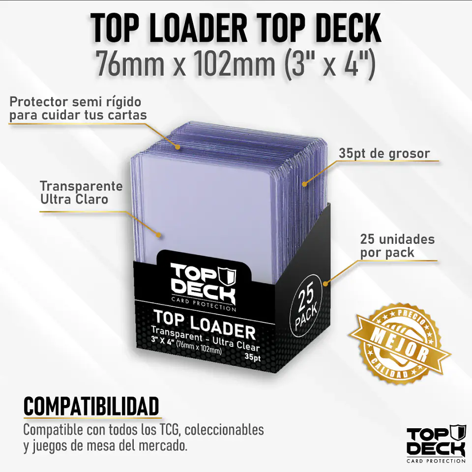 Top Deck - Top Loader - 76x102mm 1