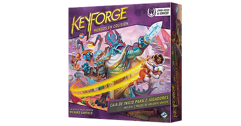 Keyforge - Mundos en Colisión Caja de Inicio para 2 jugadores - Español