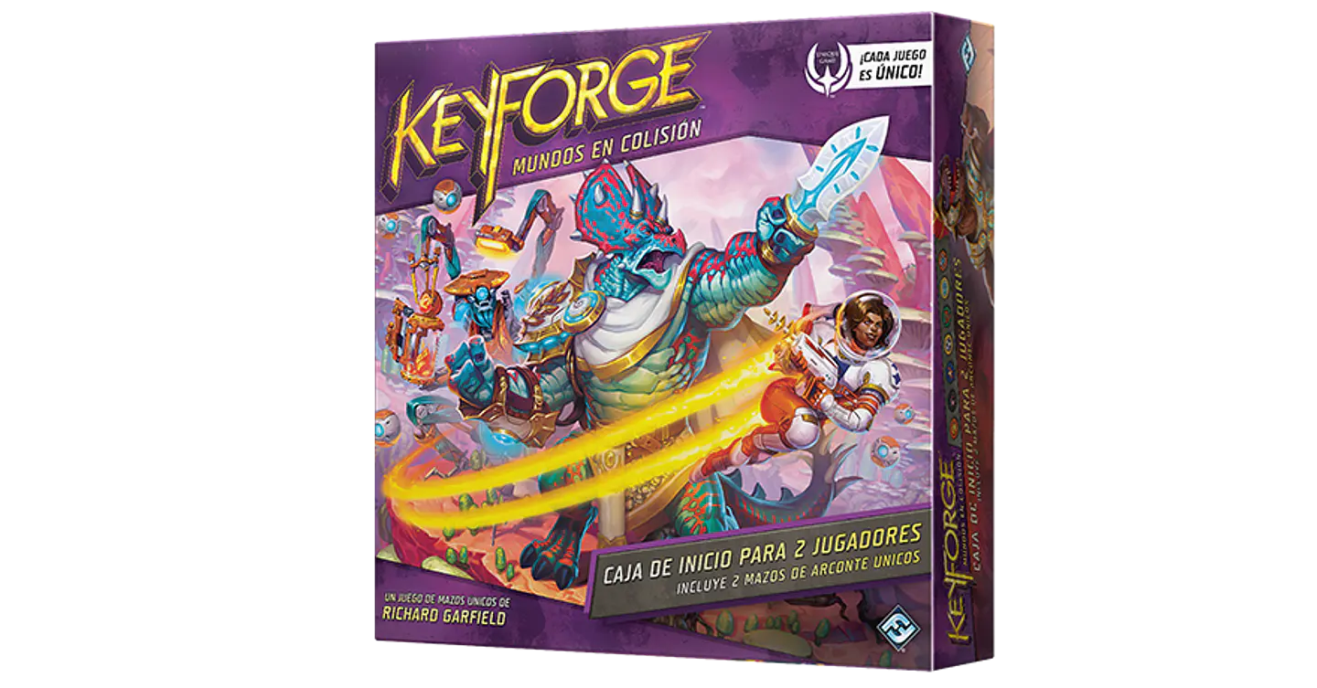 Keyforge - Mundos en Colisión Caja de Inicio para 2 jugadores - Español 1