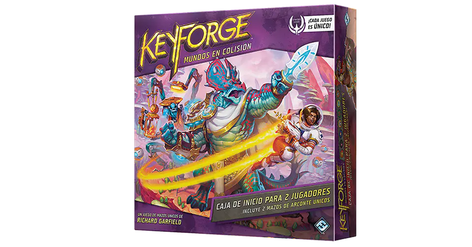 Keyforge - Mundos en Colisión Caja de Inicio para 2 jugadores - Español 1