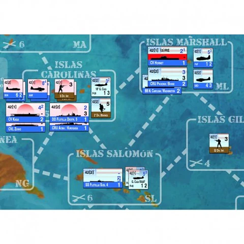 Preventa - Fleet Commander: NIMITZ + Expansión ISLAS para NIMITZ - Español