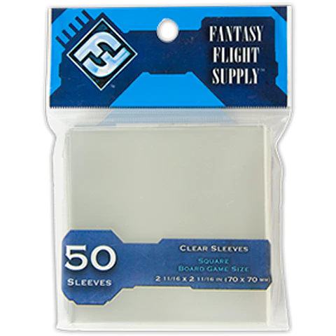 Fantasy Flight - Sleeves Square Board Game (70 x 70mm)