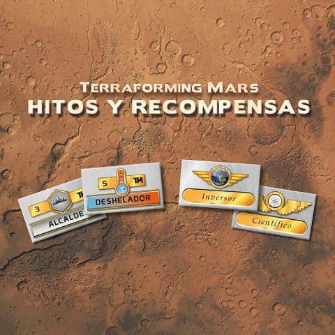 Hitos y recompensas - Terraforming Mars - Español