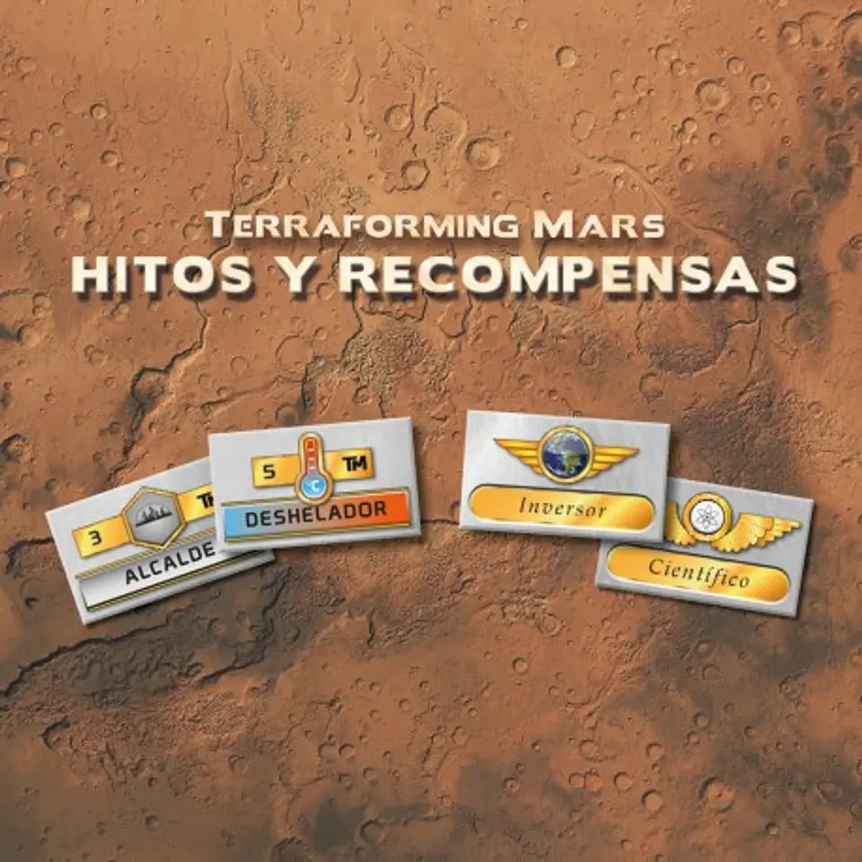 Hitos y recompensas - Terraforming Mars - Español 1
