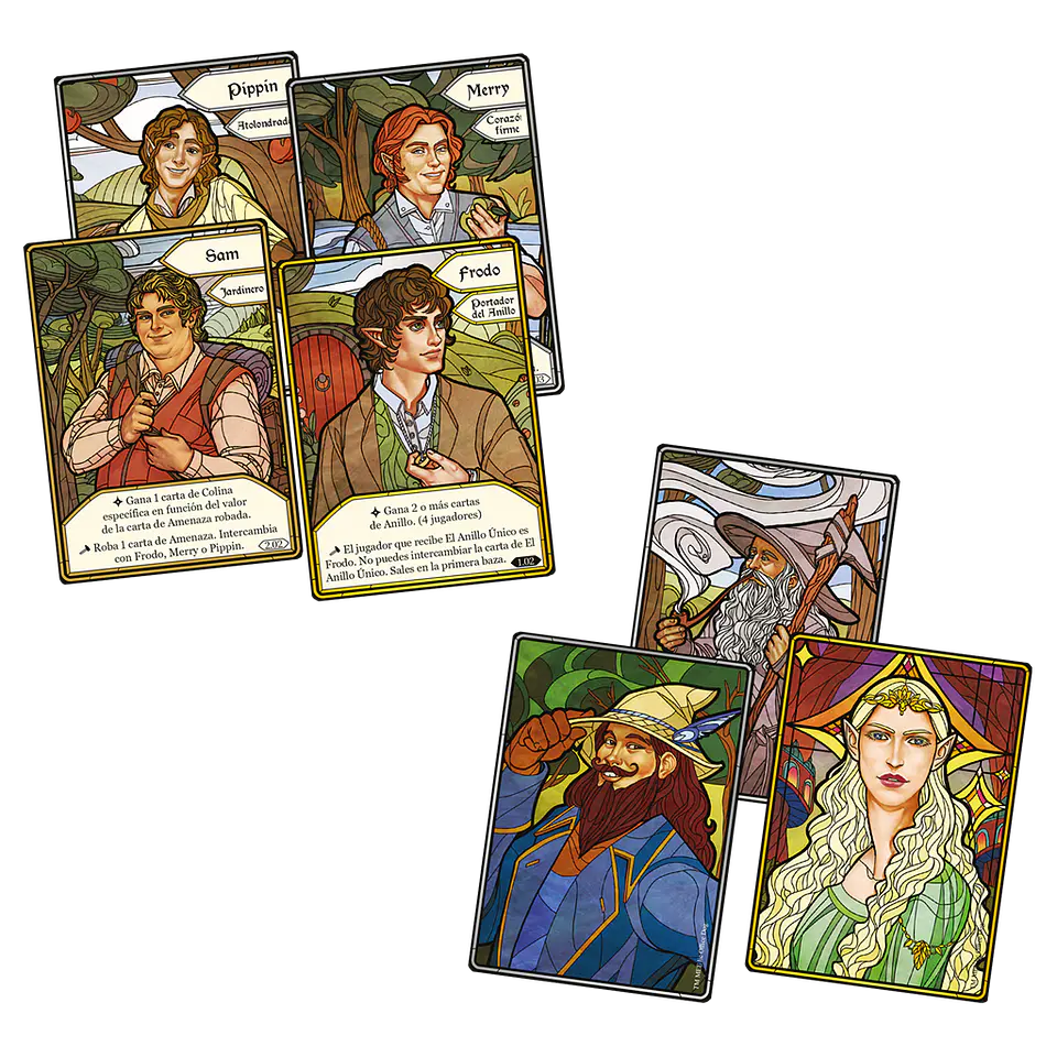 La Comunidad del Anillo - El juego de bazas - Español 3