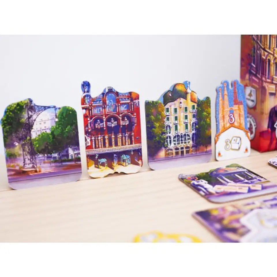 Barcelona - Expansión Passeig de Gràcia + Losetas bonus de edificaciones - Español 4