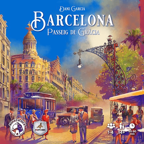 Barcelona - Expansión Passeig de Gràcia + Losetas bonus de edificaciones - Español