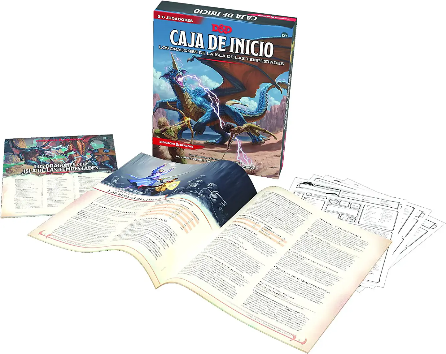 Dungeons and Dragons Caja de Inicio - Los Dragones de la Isla de las Tempestades - Español 3
