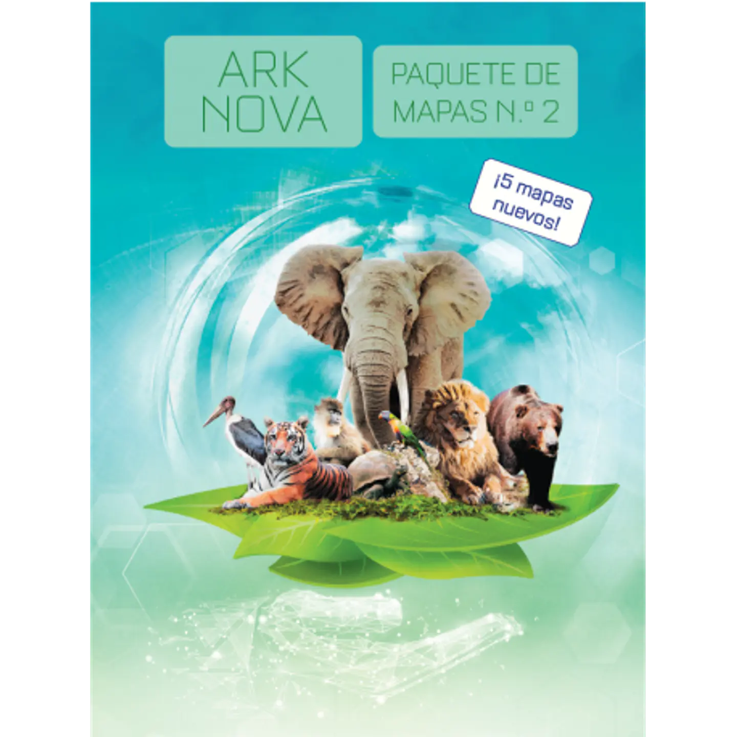 Paquete de mapas N°2 - Ark Nova - Español 1