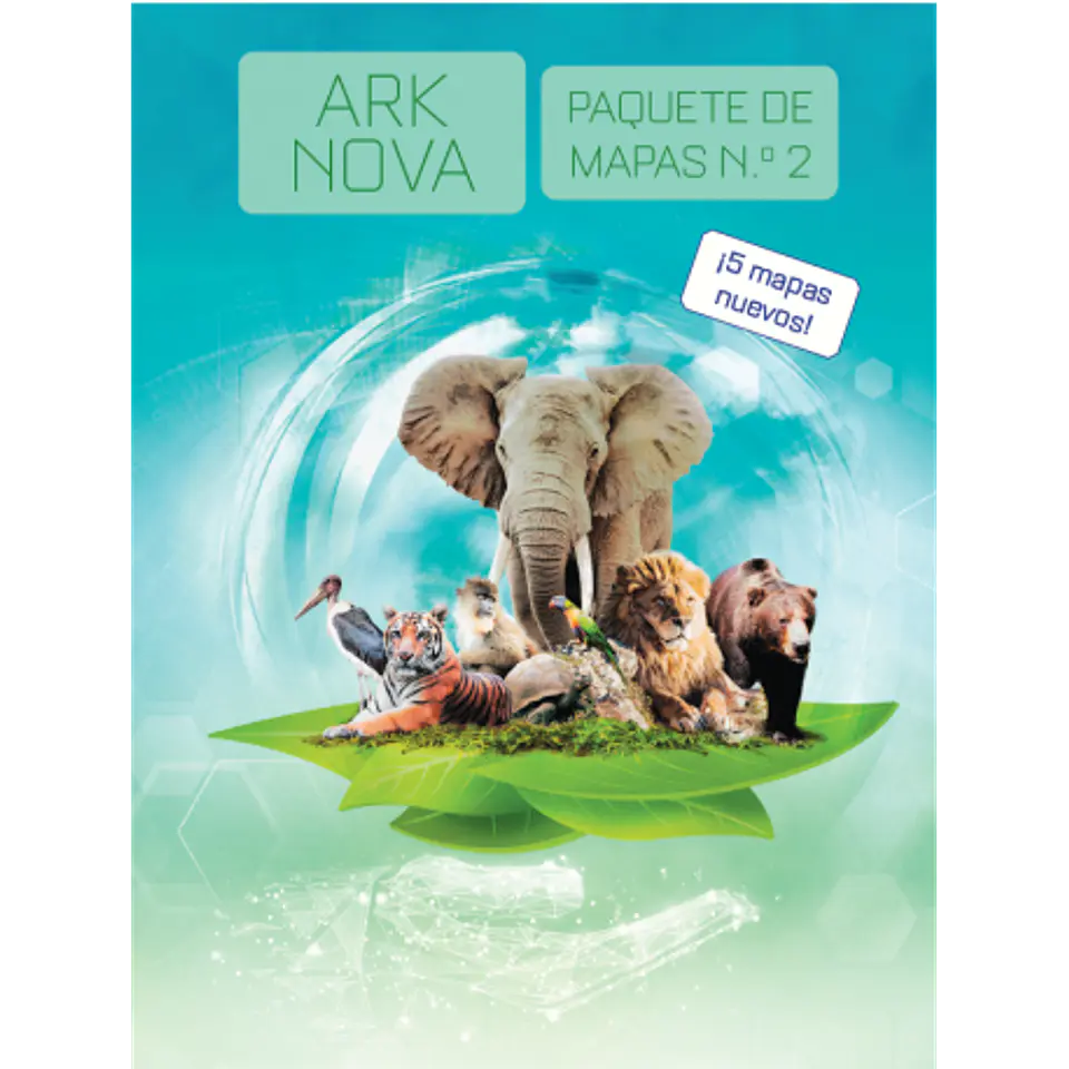 Paquete de mapas N°2 - Ark Nova - Español 1