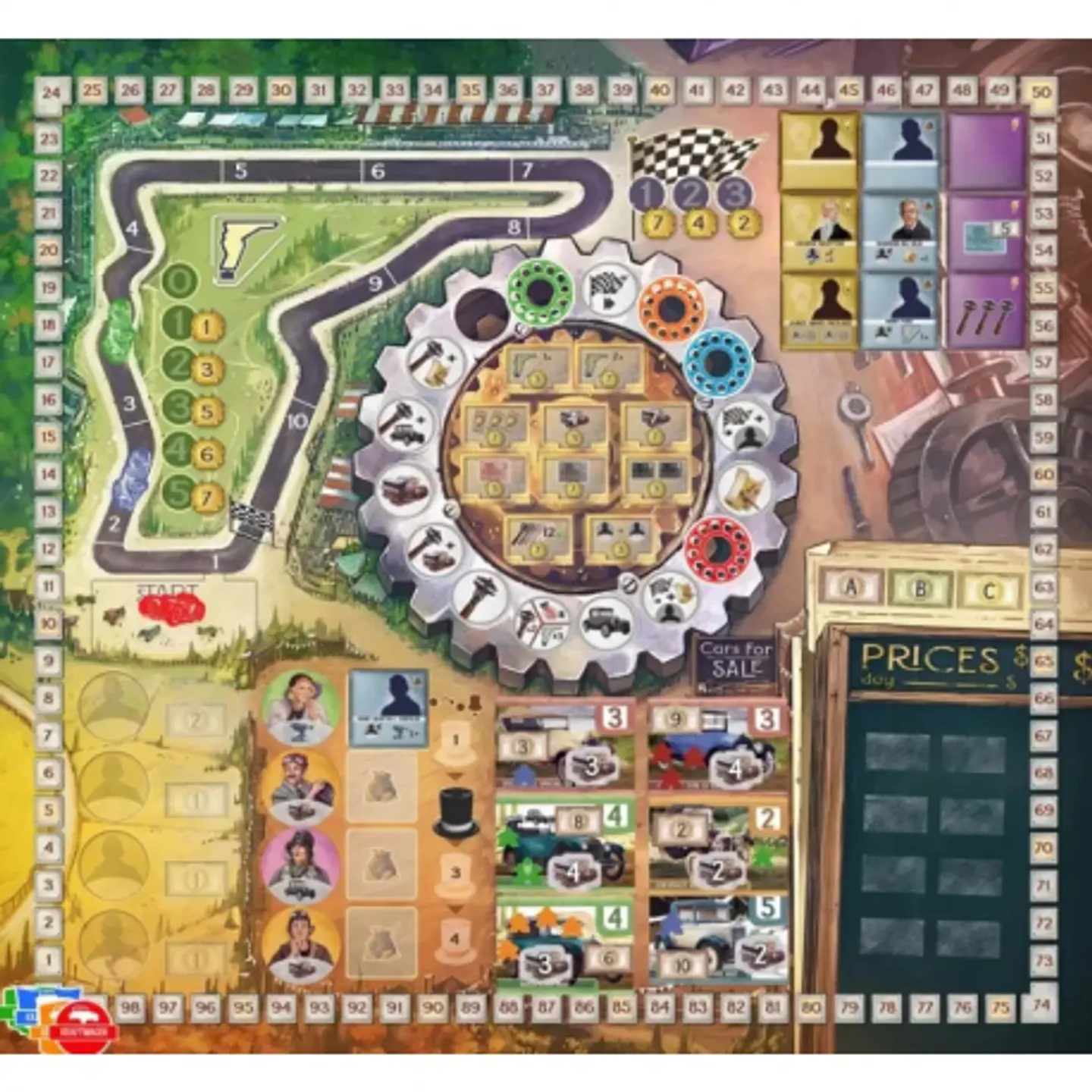 Preventa - Kraftwagen: Age of Engineering + Tokens Deluxe - Español 2