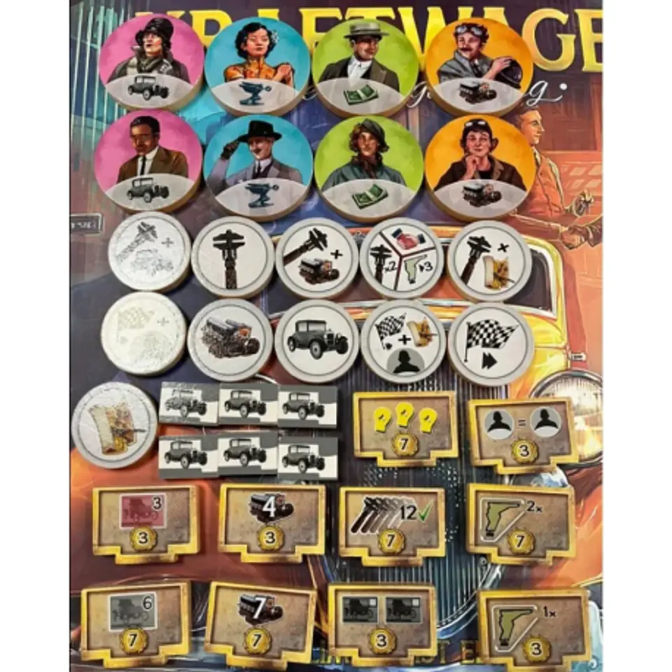 Preventa - Kraftwagen: Age of Engineering + Tokens Deluxe - Español 3