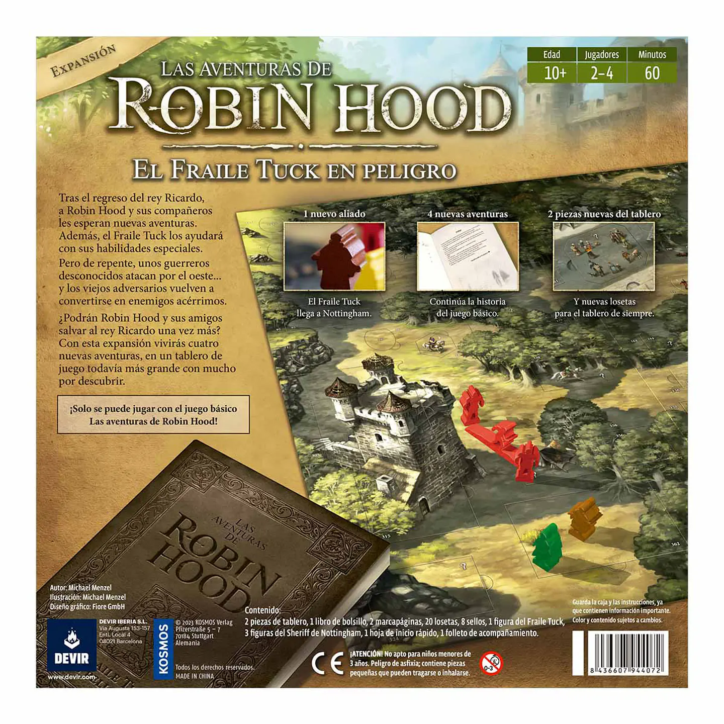 Las Aventuras de Robin Hood - Expansión El Fraile Tuck en Peligro - Español 3