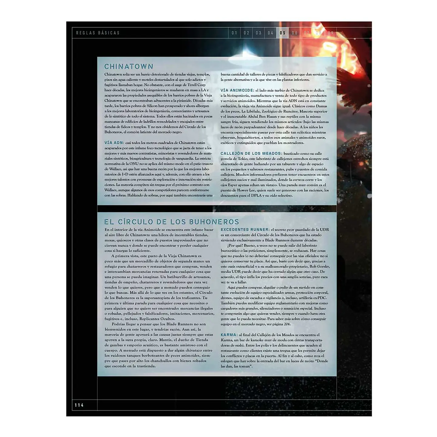 Blade runner - Libro básico - Español 5