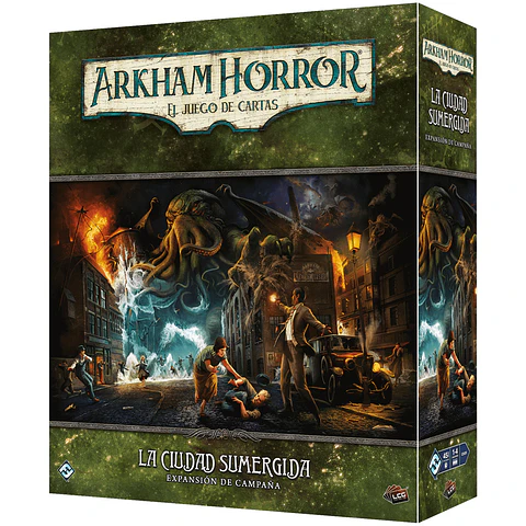 Akrham Horror LCG - La ciudad sumergida expa campaña - Español