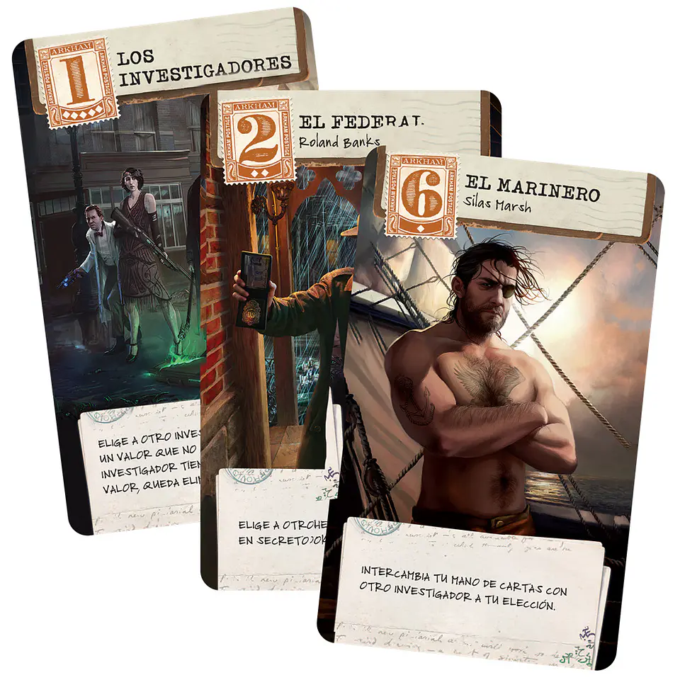 Arkham Horror Lovecraft Letter - Español 3