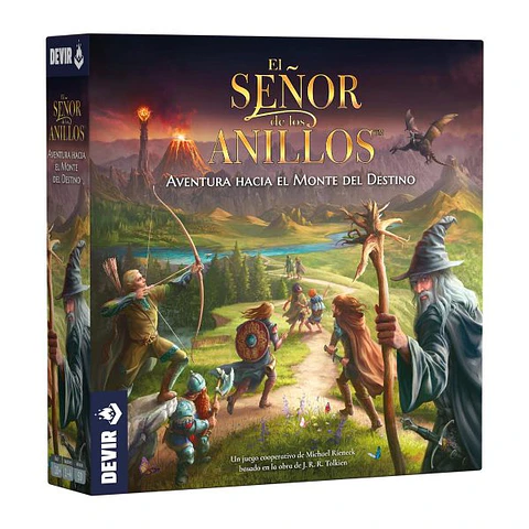 El Señor de los Anillos Aventura Hacia El Monte Del Destino - Español