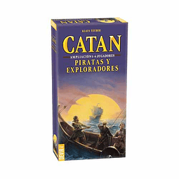 Catan: Piratas y Exploradores Exp 5-6 Jugadores - Español