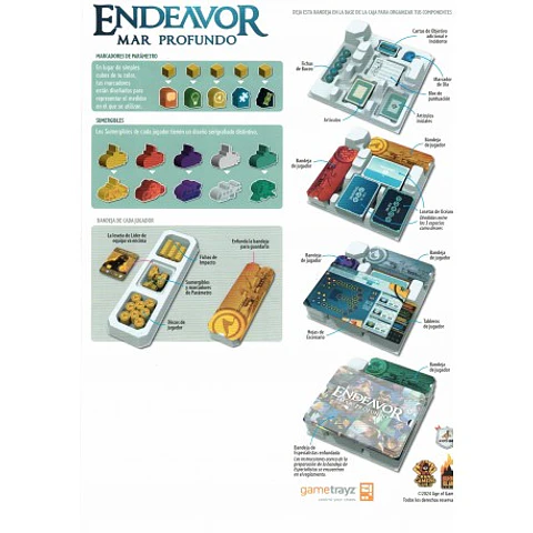 Preventa - Endeavor - Mar Profundo - Pack de Mejora Deluxe - Español