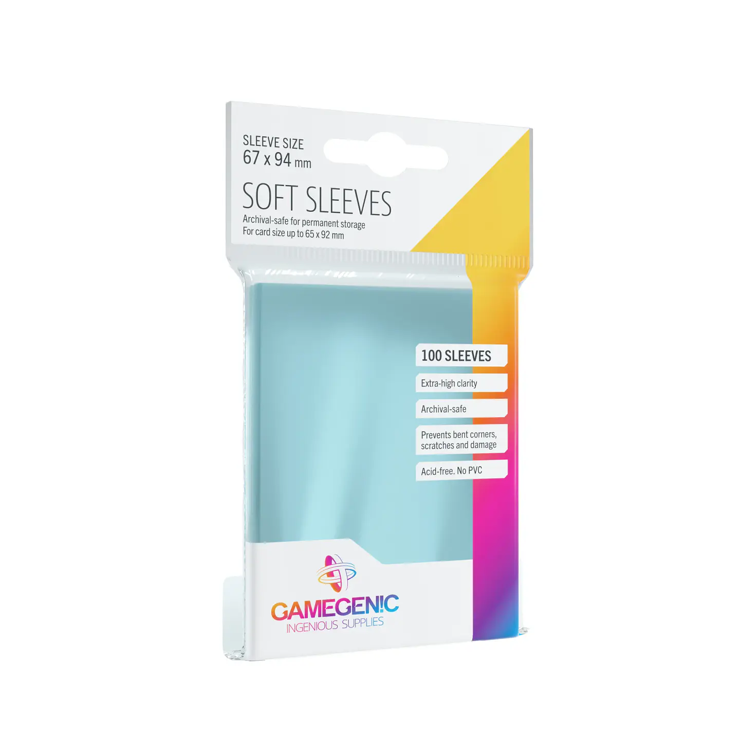 Game Genic - Protectores Soft Sleeves - (67 x 94 mm) 1