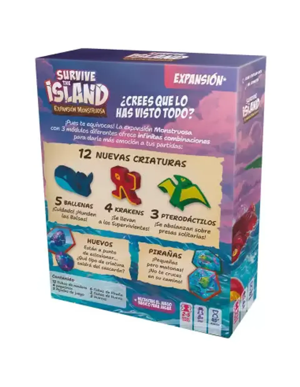Survive The Island Expansión  Monstruosa - Español 2