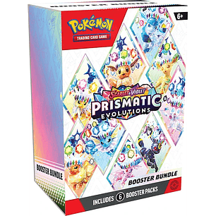 Pokémon TCG: Scarlet & Violet Prismatic Evolutions - 6pk Booster Bundle - Español