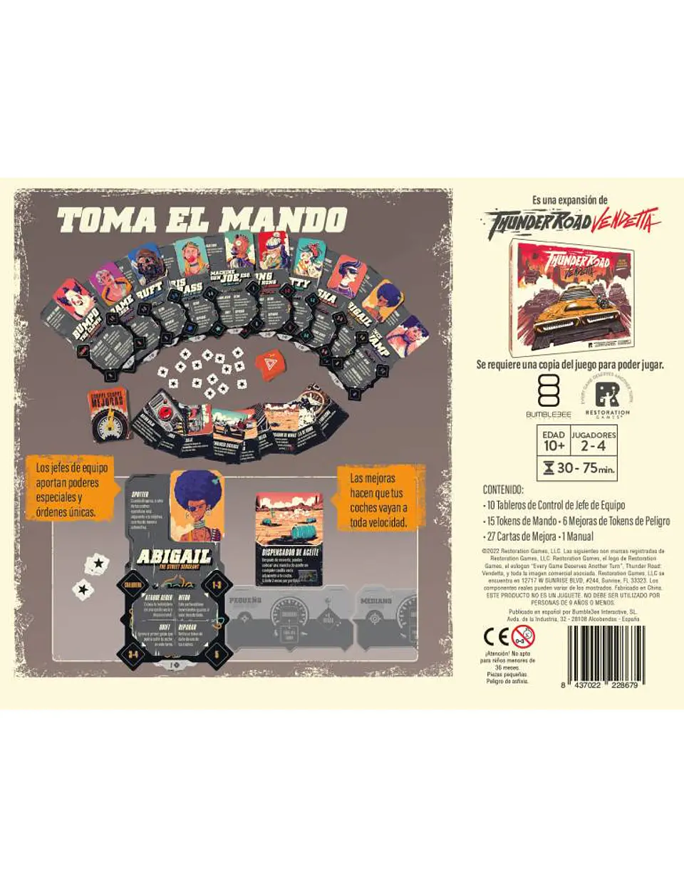 Thunder Road: Vendetta - Choppe Shoppe - Español 2
