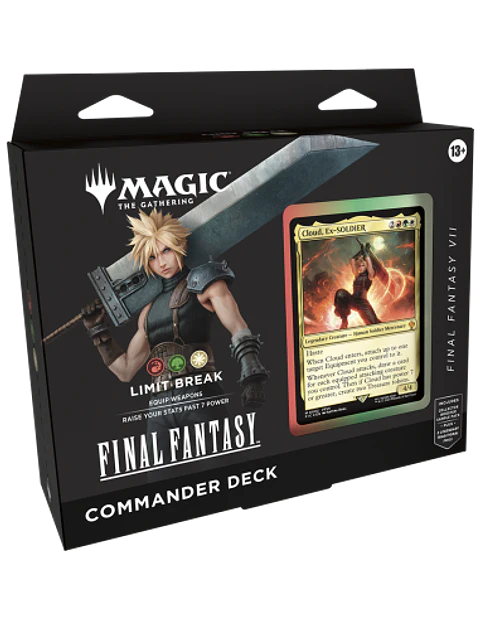 MTG Commander Deck: Final Fantasy - Limit Break - Inglés
