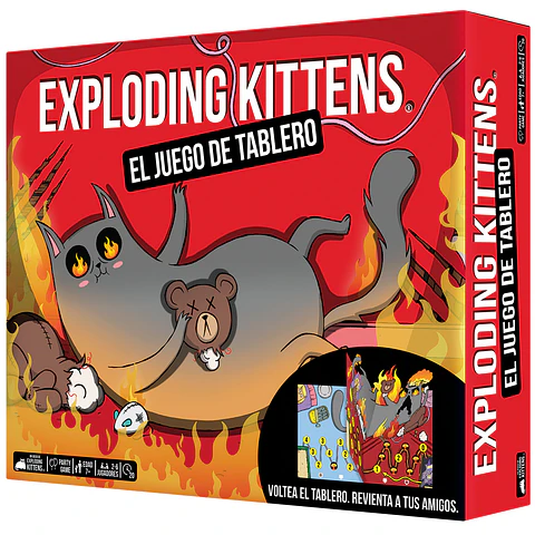 Exploding Kittens - El juego de tablero - Español