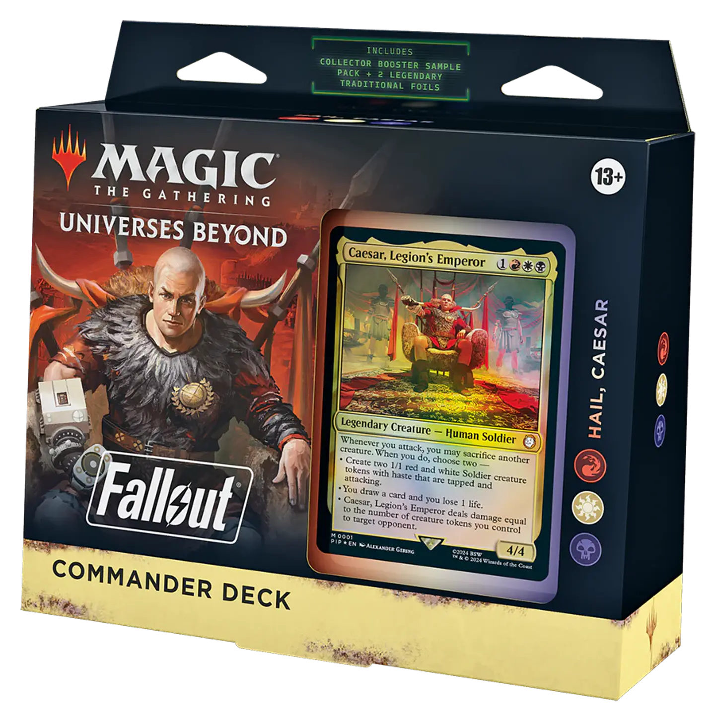 MTG Commander Deck: Fallout - Hail, Caesar - Inglés 1